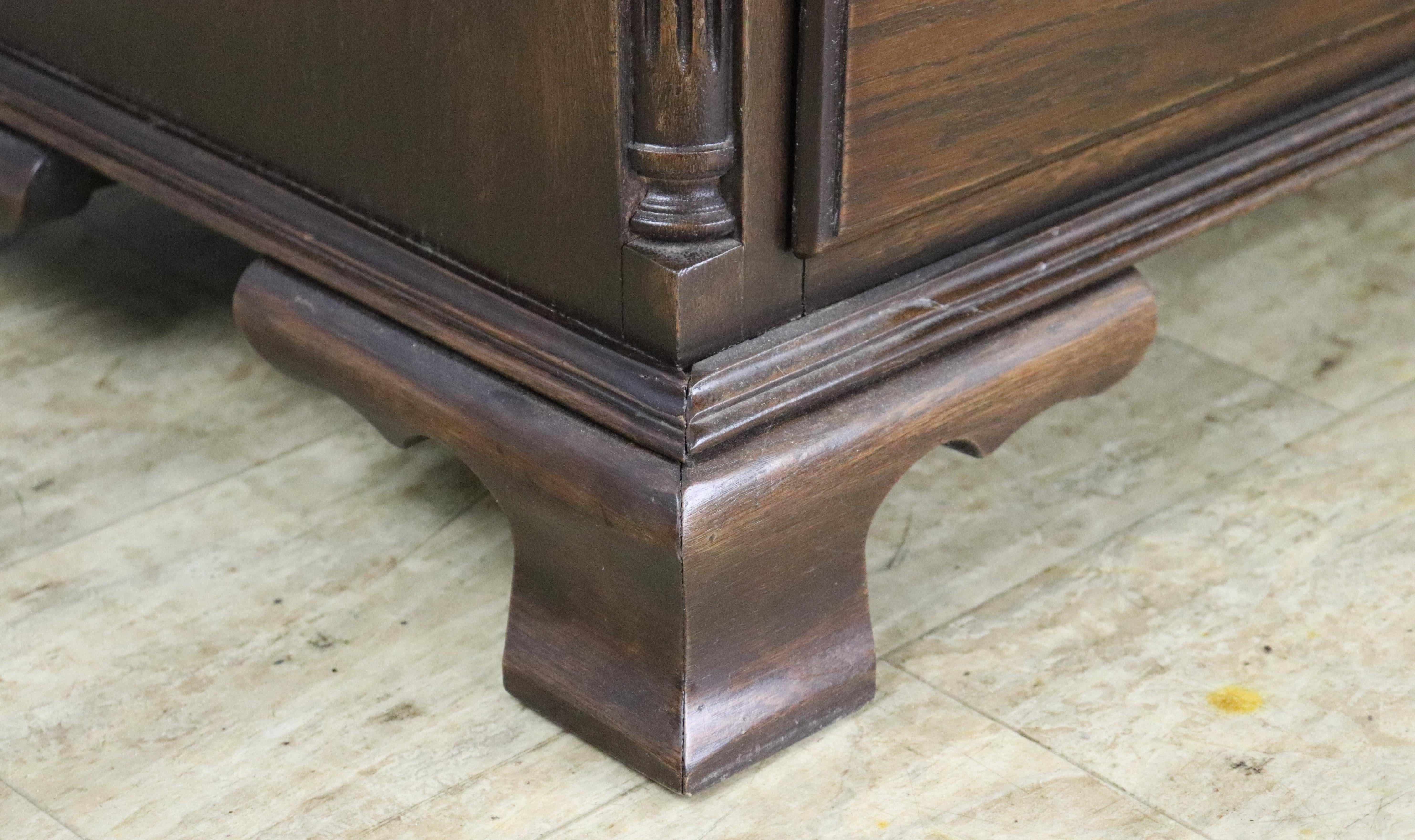 Double Width Oak Chest of Drawers, Custom Made for Briggs House 4
