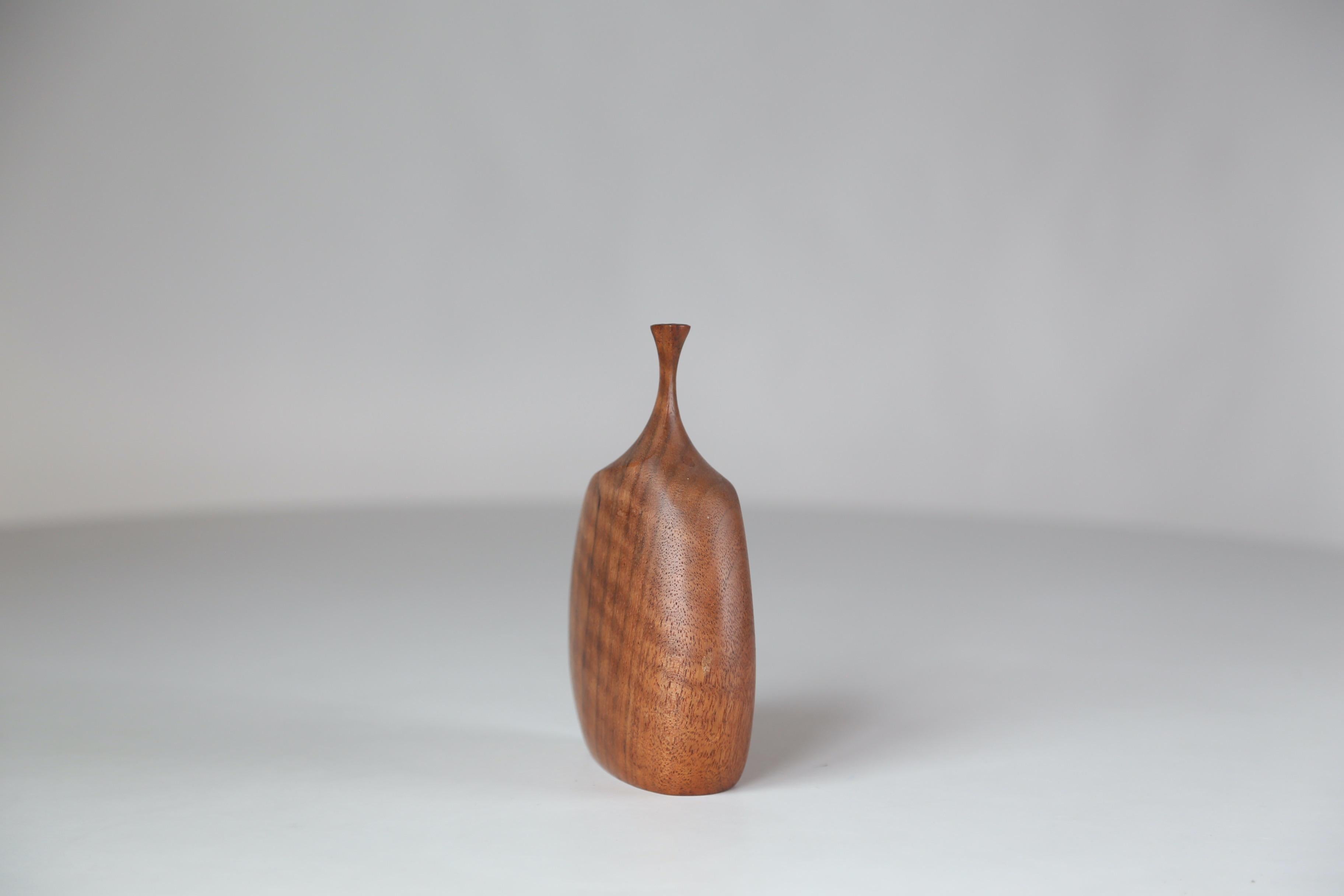 Doug Ayers Biomorphic Wood Weedpot Vase In Good Condition In Santa Barbara, CA