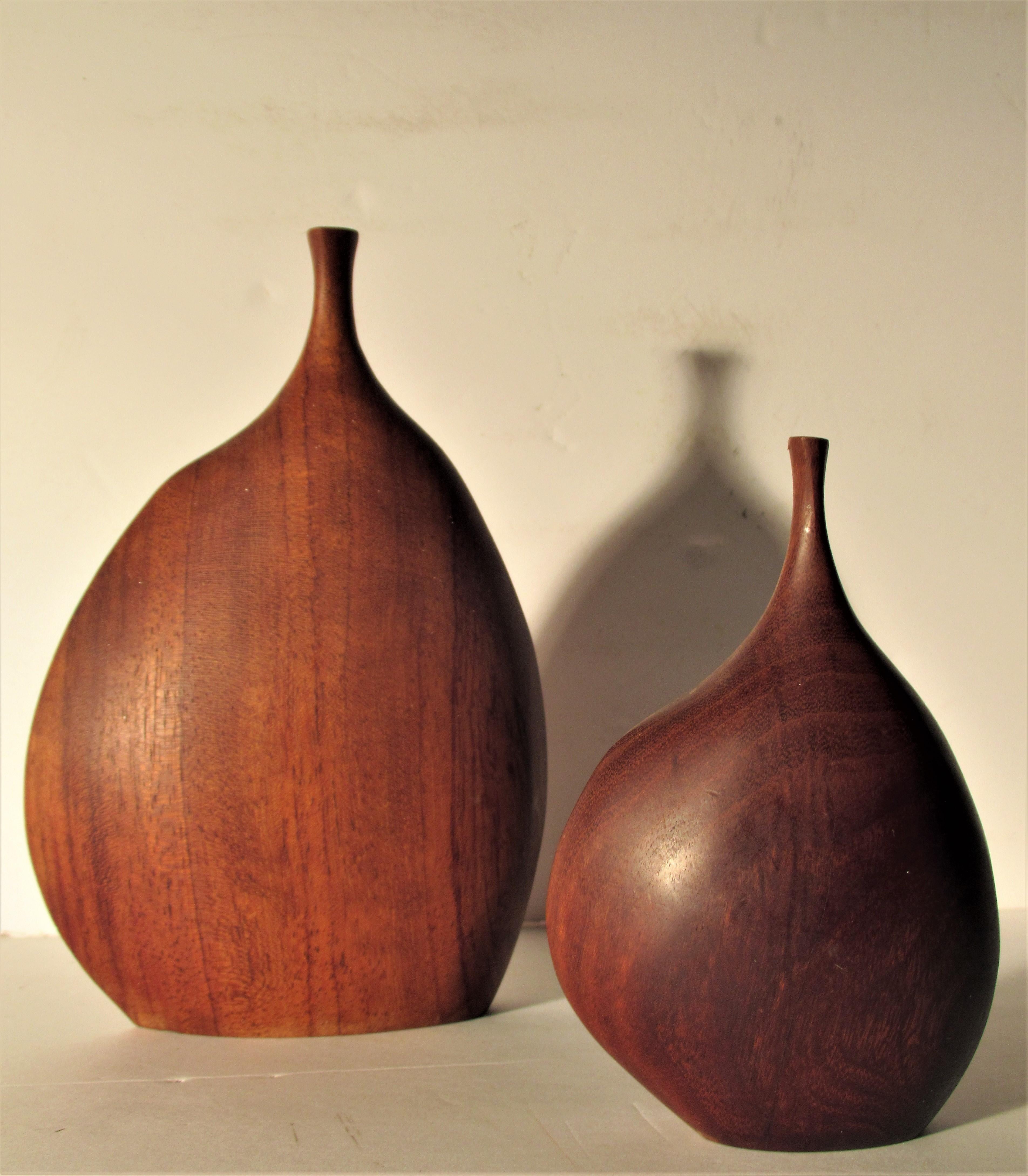 Bubinga  Doug Ayers Exotic Wood Vases 