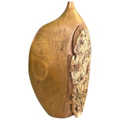 Doug Ayers Wood Turned Weed Vase