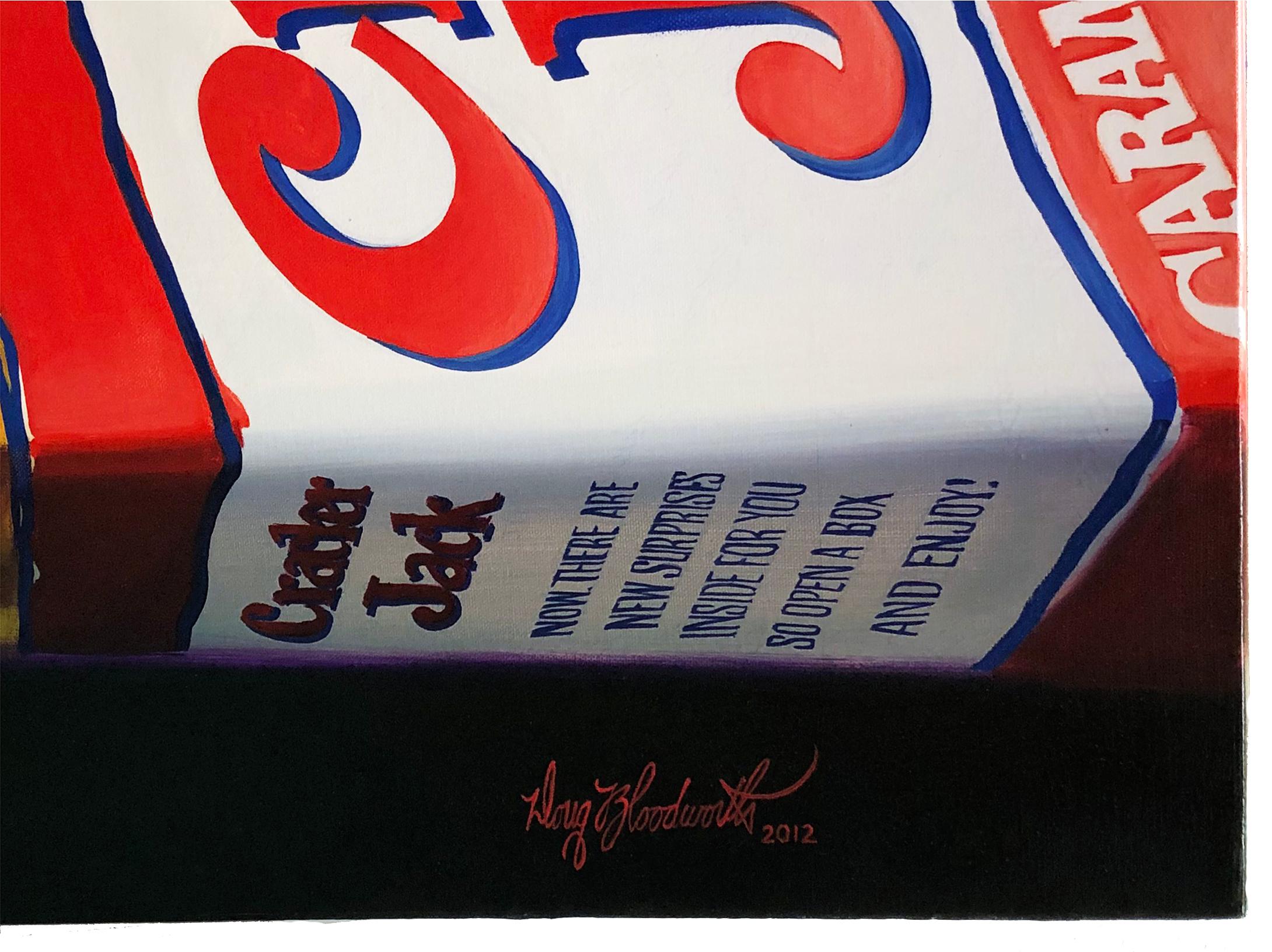 Cracker Jacks (farbenes Originalgemälde) – Painting von Doug Bloodworth