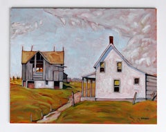 De Kalb Junction Farm, Oil Painting