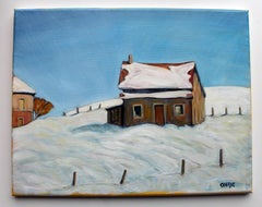 Snowbelt, St. Lawrence County New York, Oil Painting