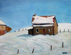 Snowbelt, St. Lawrence County New York, Pittura a olio