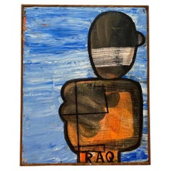 "Irak" Oil Painting on Board by Doug Edge
