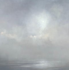 And Then It Began by Doug Foltz, Large Contemporary Square Seascape