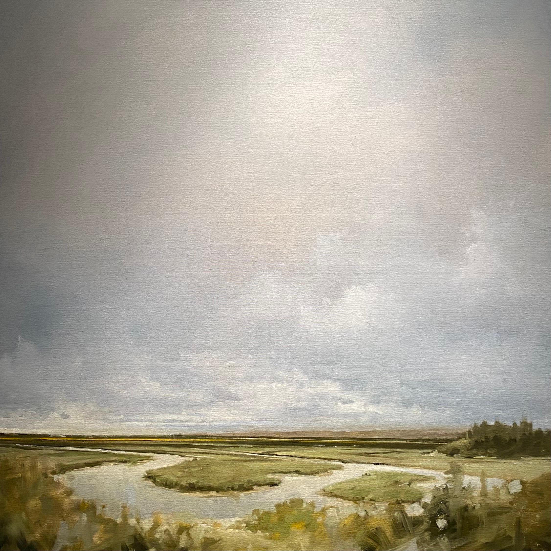 And This Is Why by Doug Foltz Oil on Canvas Square Low Country Landscape