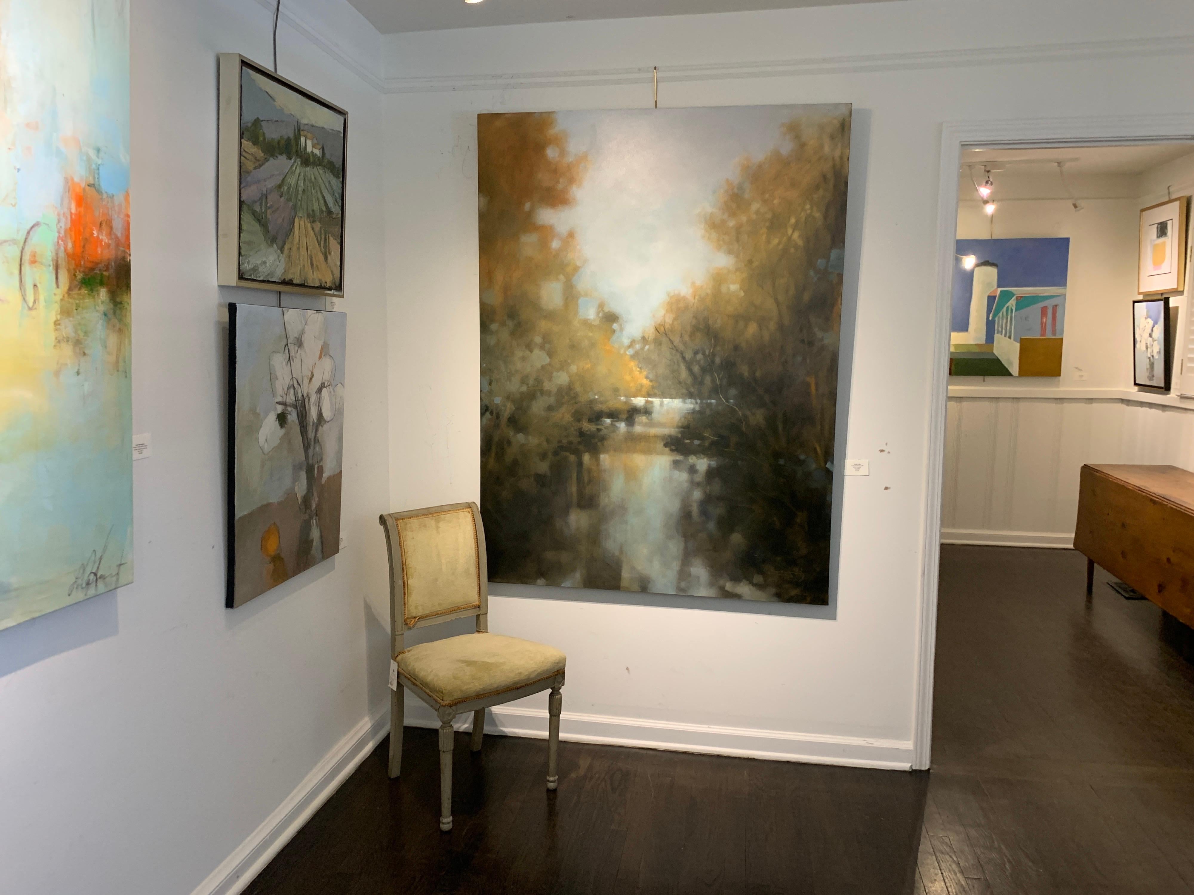 As is You Never Left by Doug Foltz, Large Vertical Contemporary Landscape 1
