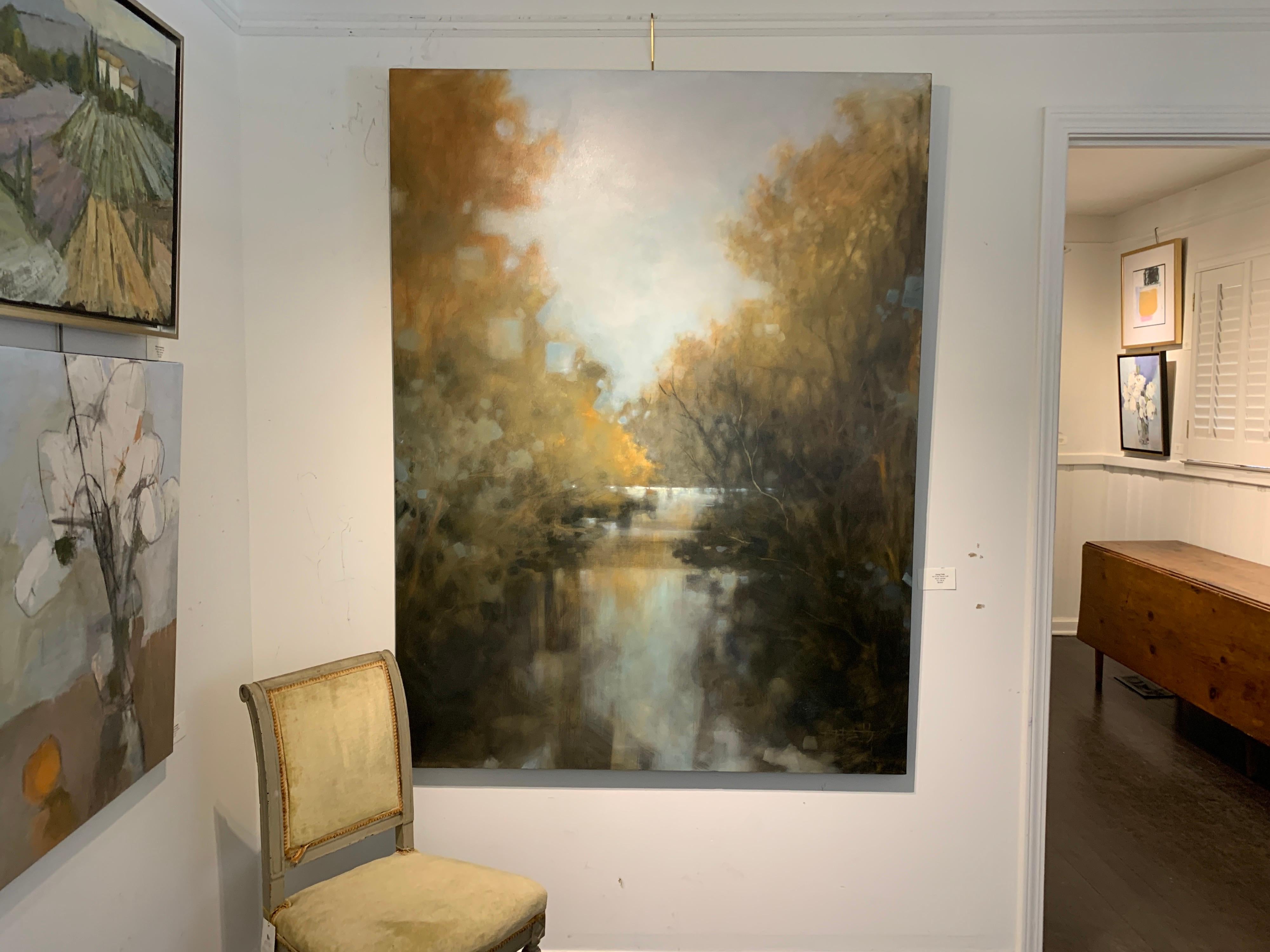 As is You Never Left by Doug Foltz, Large Vertical Contemporary Landscape 2