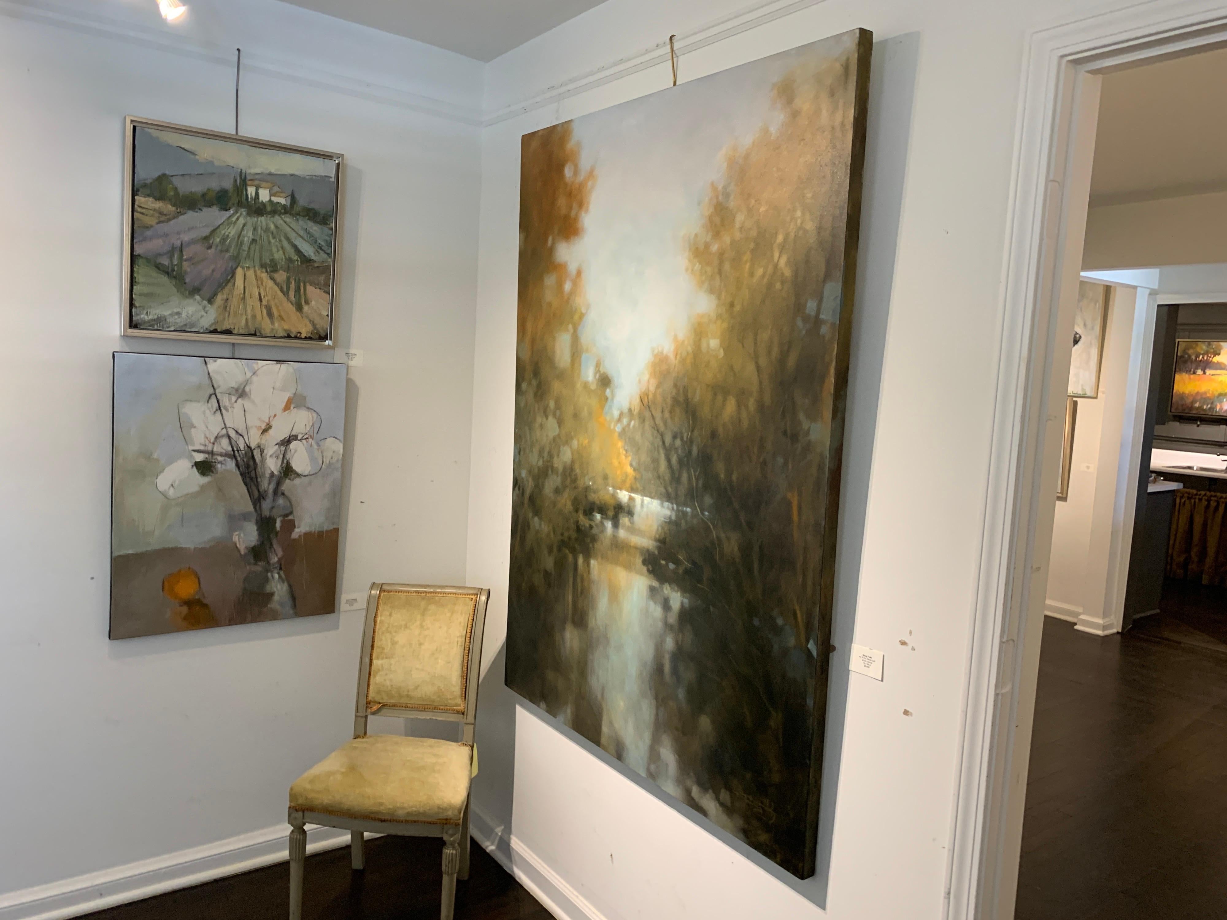 As is You Never Left by Doug Foltz, Large Vertical Contemporary Landscape 3