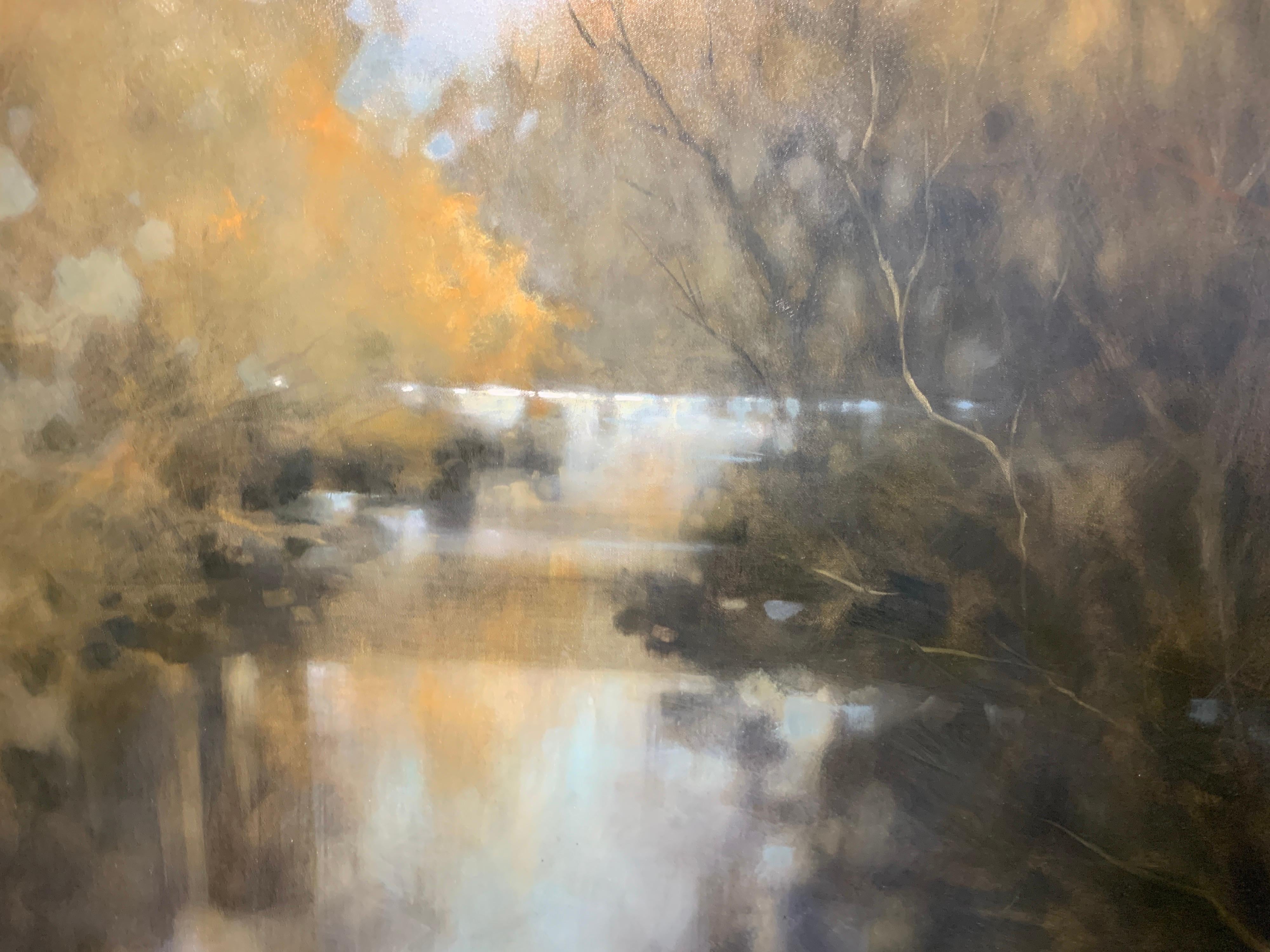 As is You Never Left by Doug Foltz, Large Vertical Contemporary Landscape 6