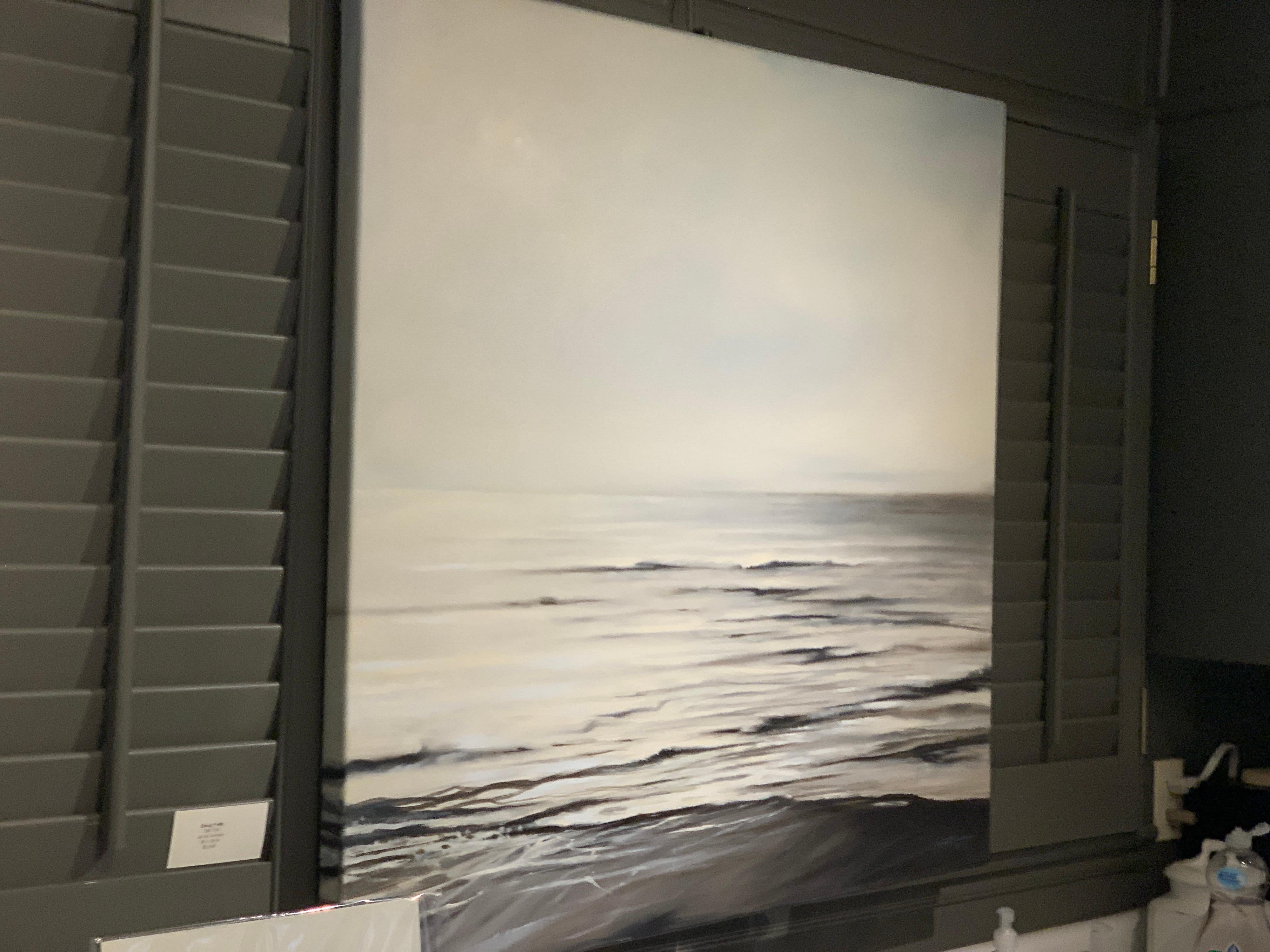 Still Too by Doug Foltz, Large Square Contemporary Seascape 5