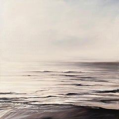 Still Too by Doug Foltz, Large Square Contemporary Seascape