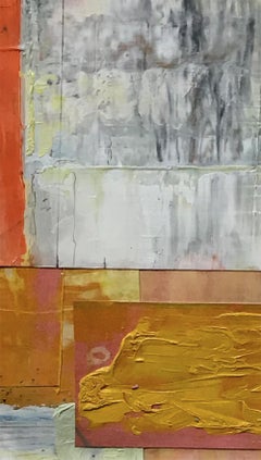 "Double Orange"  Abstract Oil Paintings