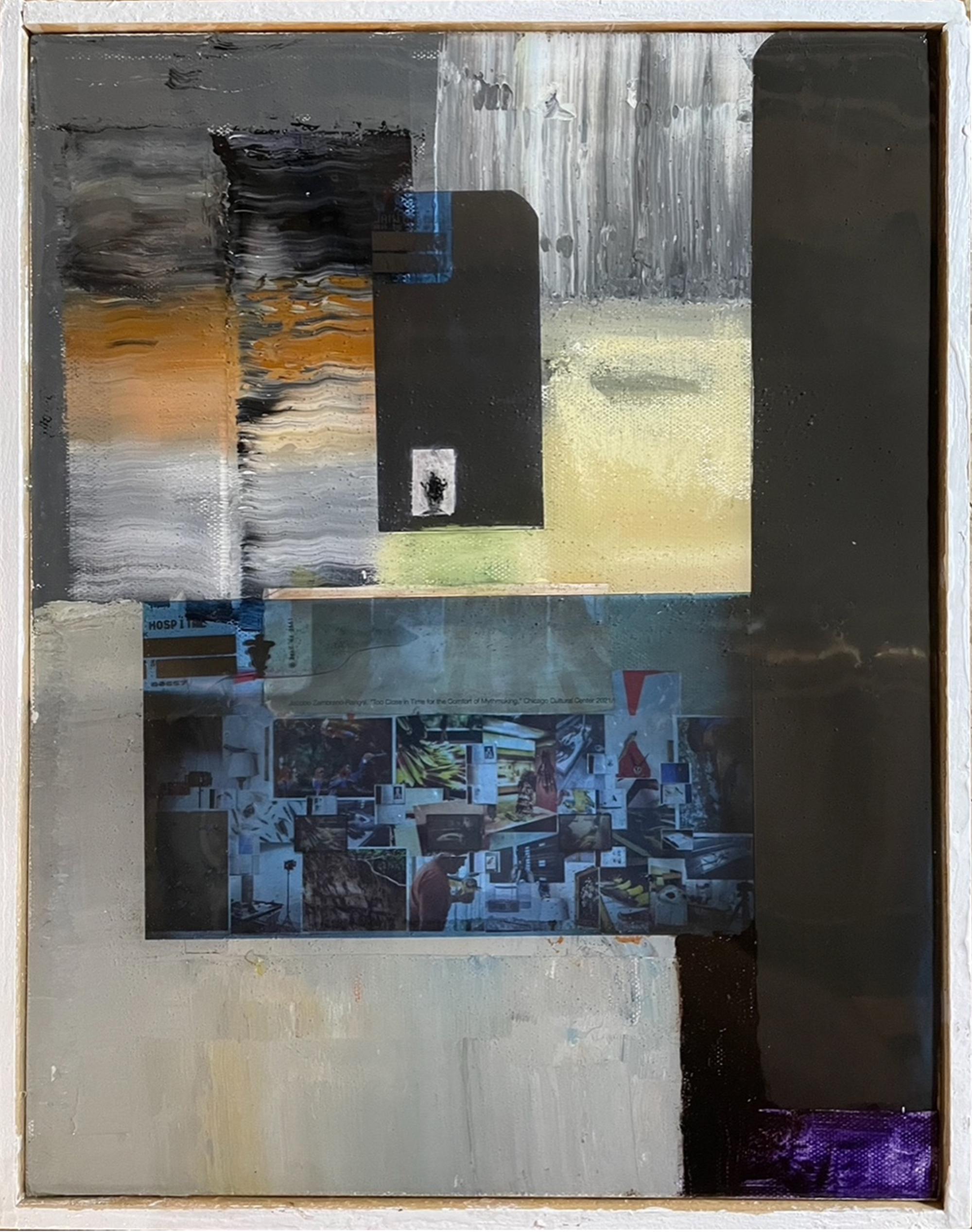 Doug Frohman Abstract Painting - Into The Bardo