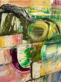 "Symphony"  Abstract Oil Painting