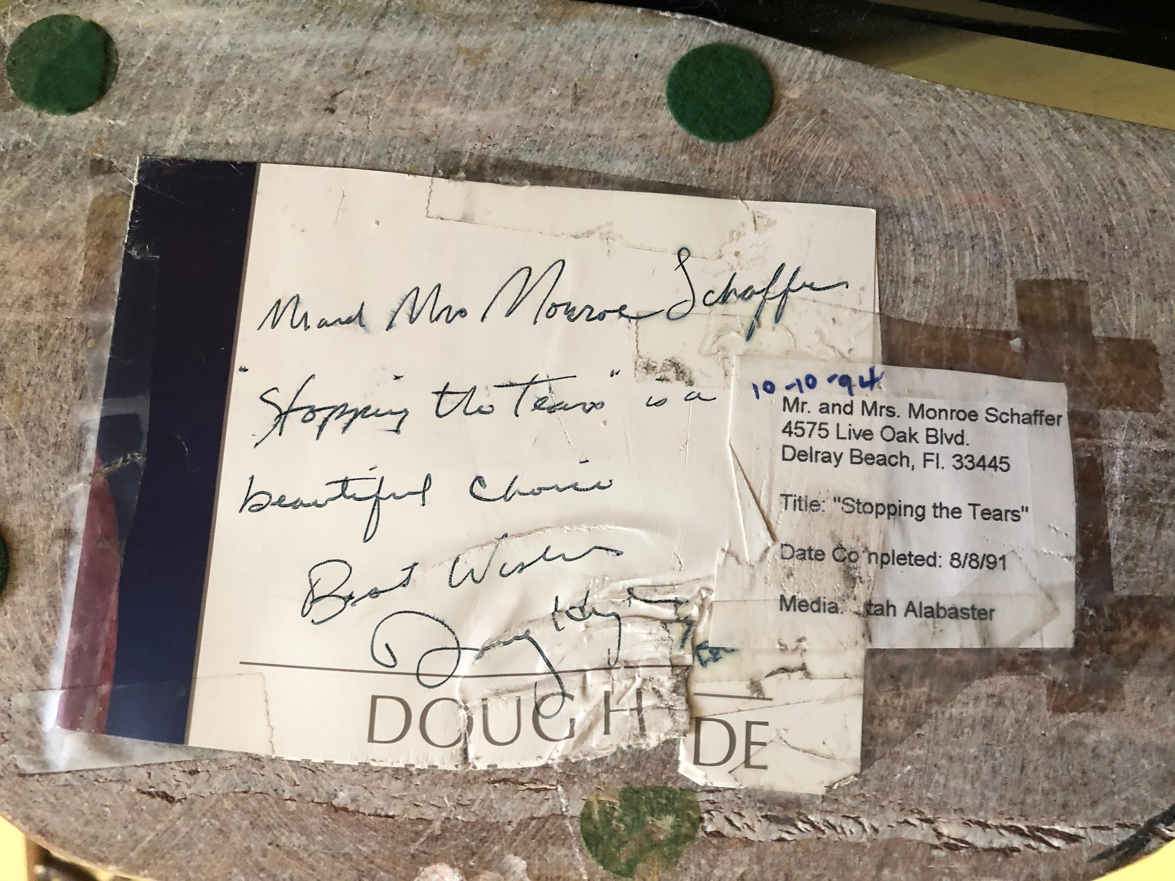 Doug Hyde „Stopping the Tears“ Skulptur von Mutter und Kind im Angebot 4