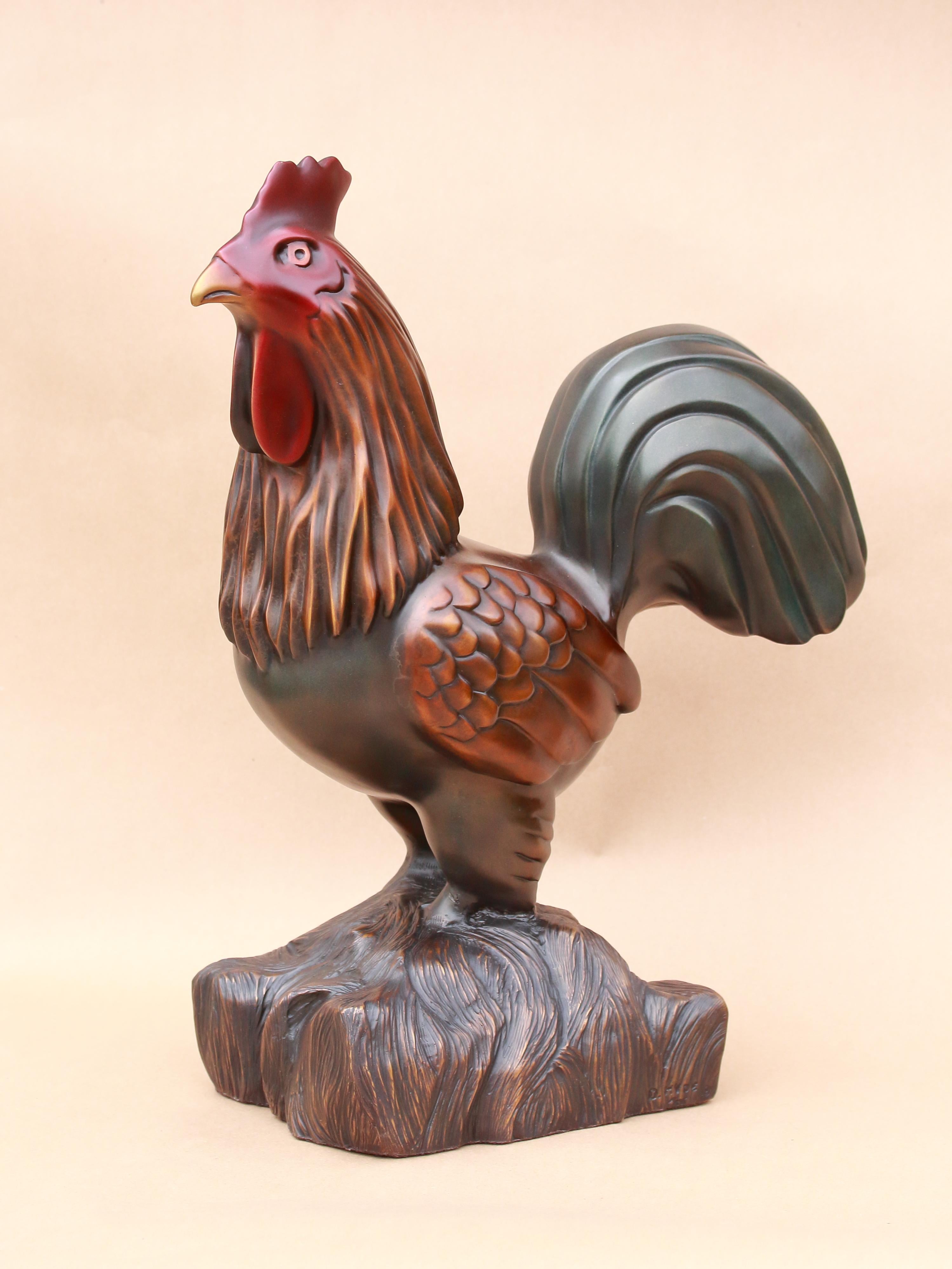 Signé/inscrit par l'Artistics sur la base en bronze de la sculpture avec un numéro d'édition.
1/10