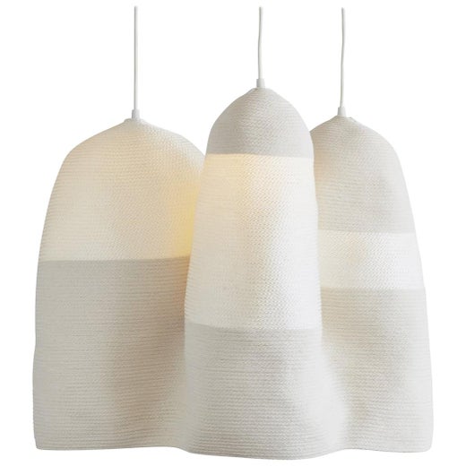 Doug Johnston Coiled Hanging Lamp "3HA"