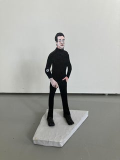 Halston en la Torre Olímpica. EN NUEVA YORK. Gira Escultura de los Héroes.