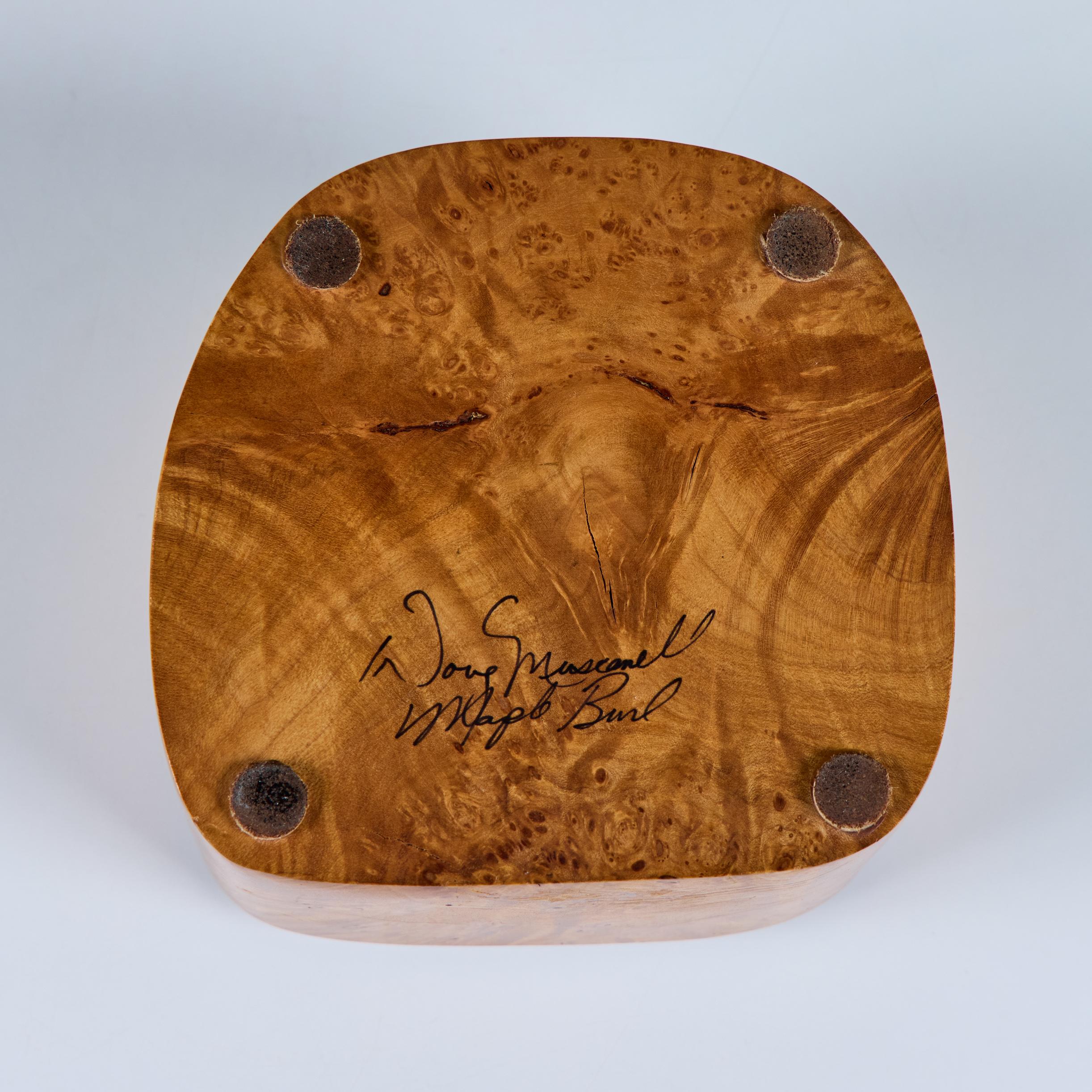 Doug Muscanell Ahorn Wurzelholz Box im Angebot 10