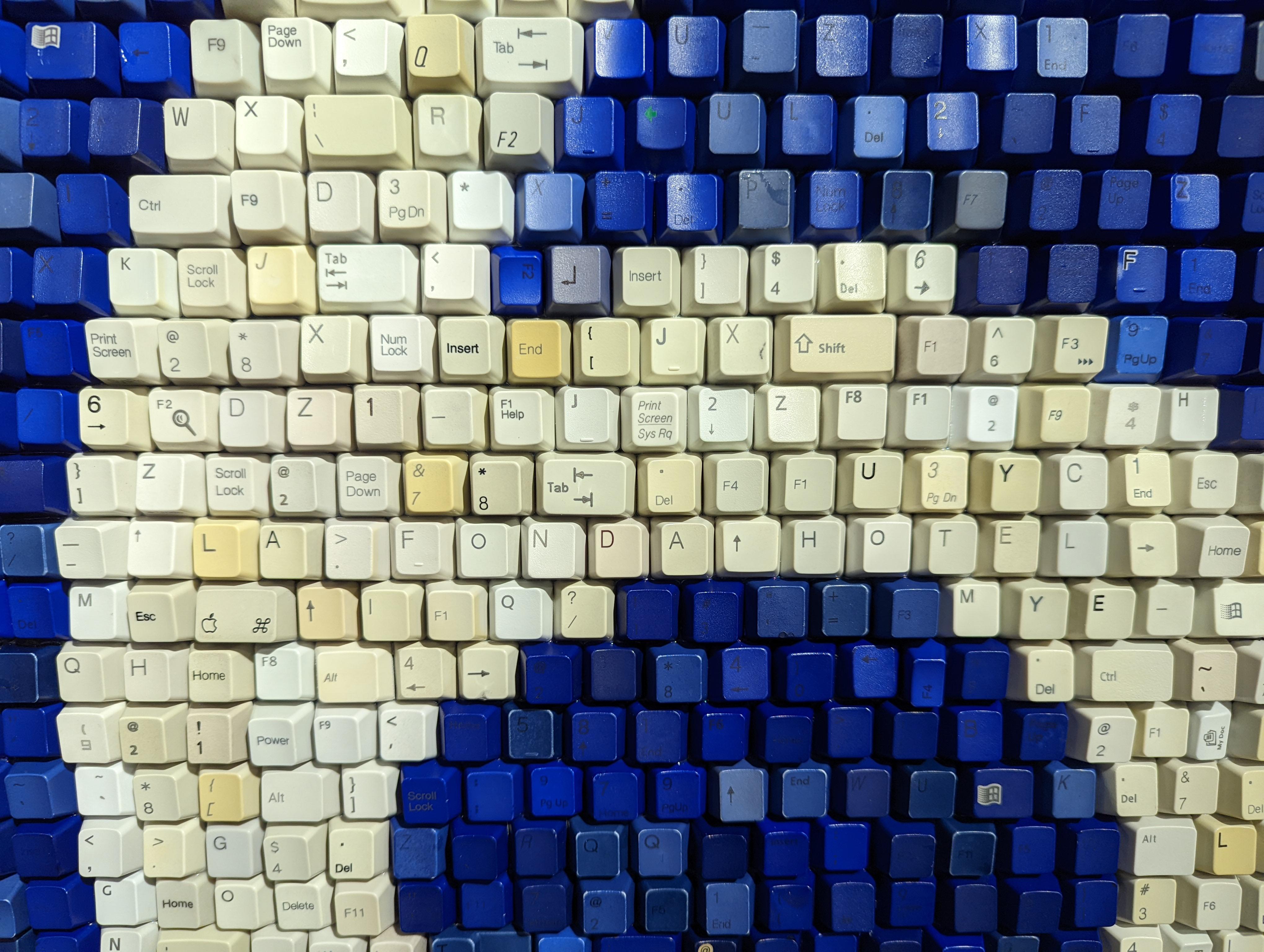 Route 66 - Op Art Mixed Media Art by Doug Powell