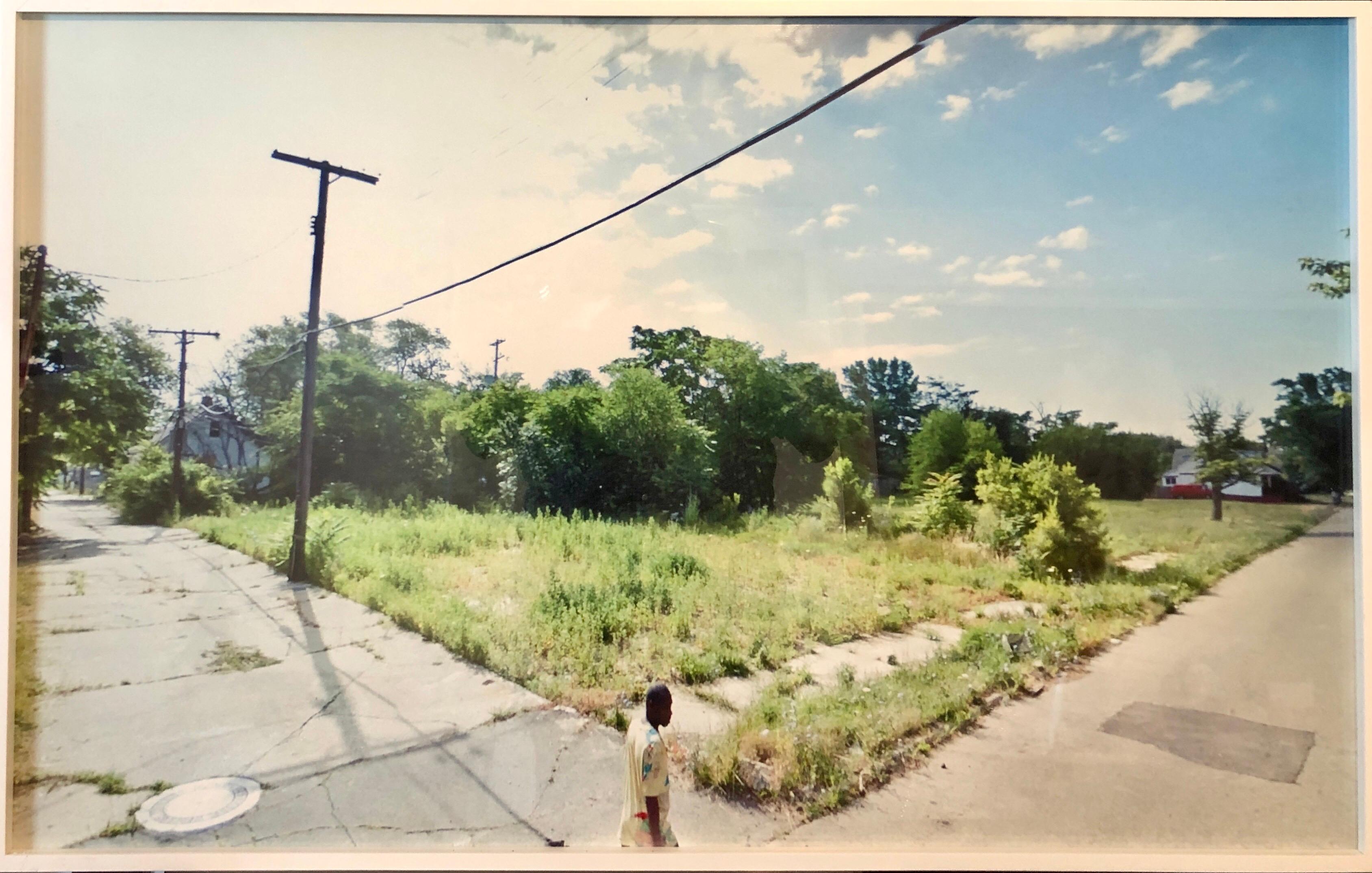 Großformatiger Archivalischer Pigmentdruck für Fotografie, Detroit, Farbfoto Doug Rickard im Angebot 3