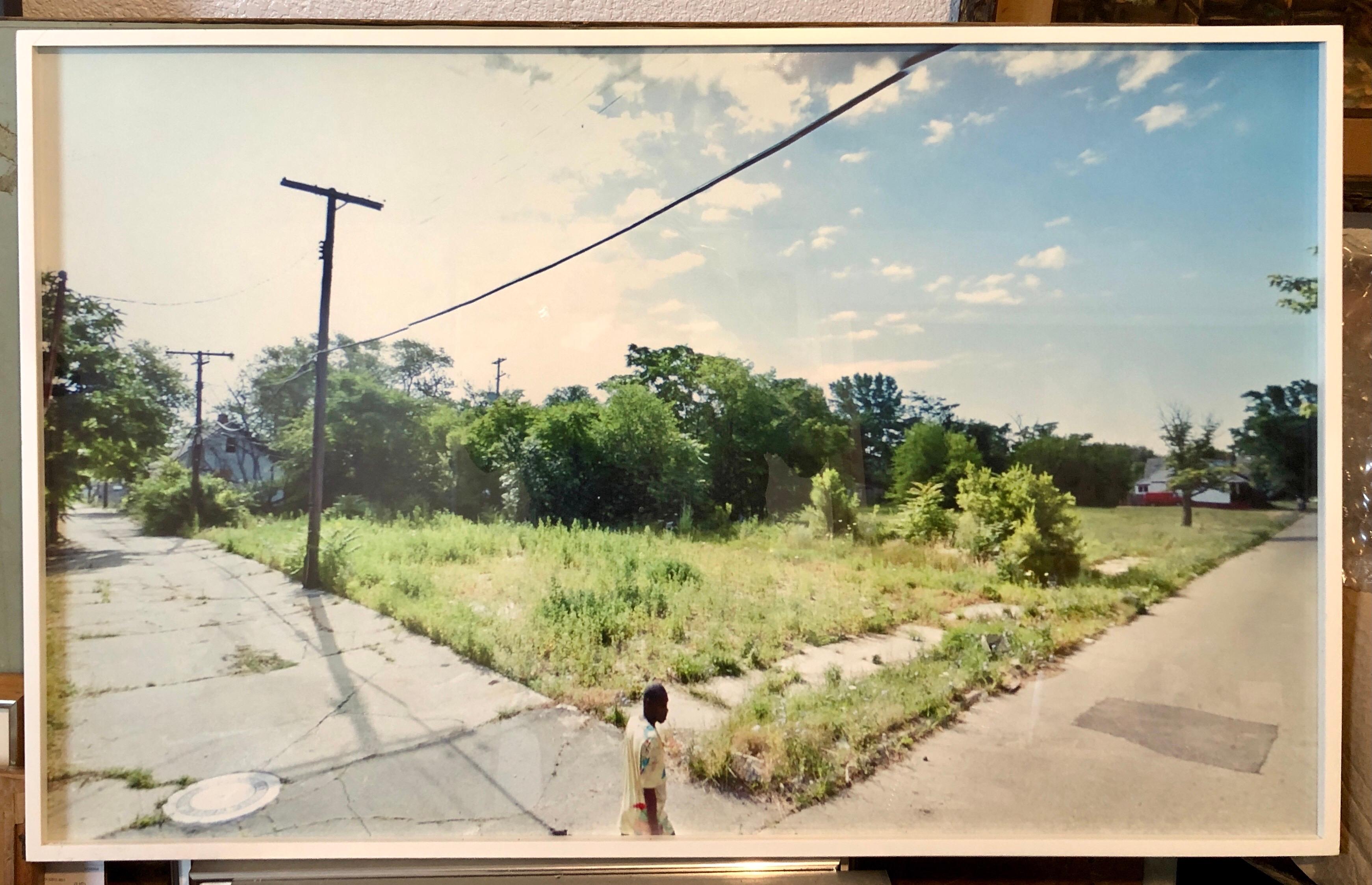 Großformatiger Archivalischer Pigmentdruck für Fotografie, Detroit, Farbfoto Doug Rickard im Angebot 6