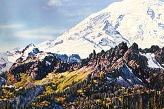 The Faucet, Surrealist Photorealist Screenprint by Doug Webb