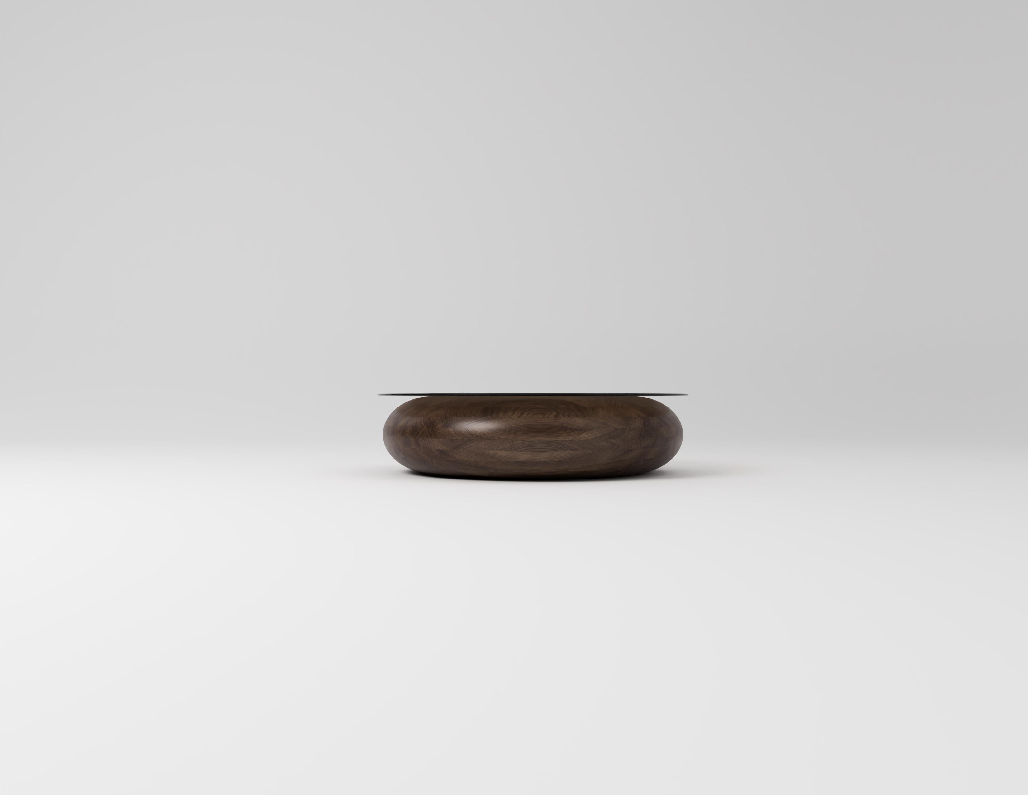 Doughnut Walnut Coffee Table by Studio TOOJ Posmoderno en venta