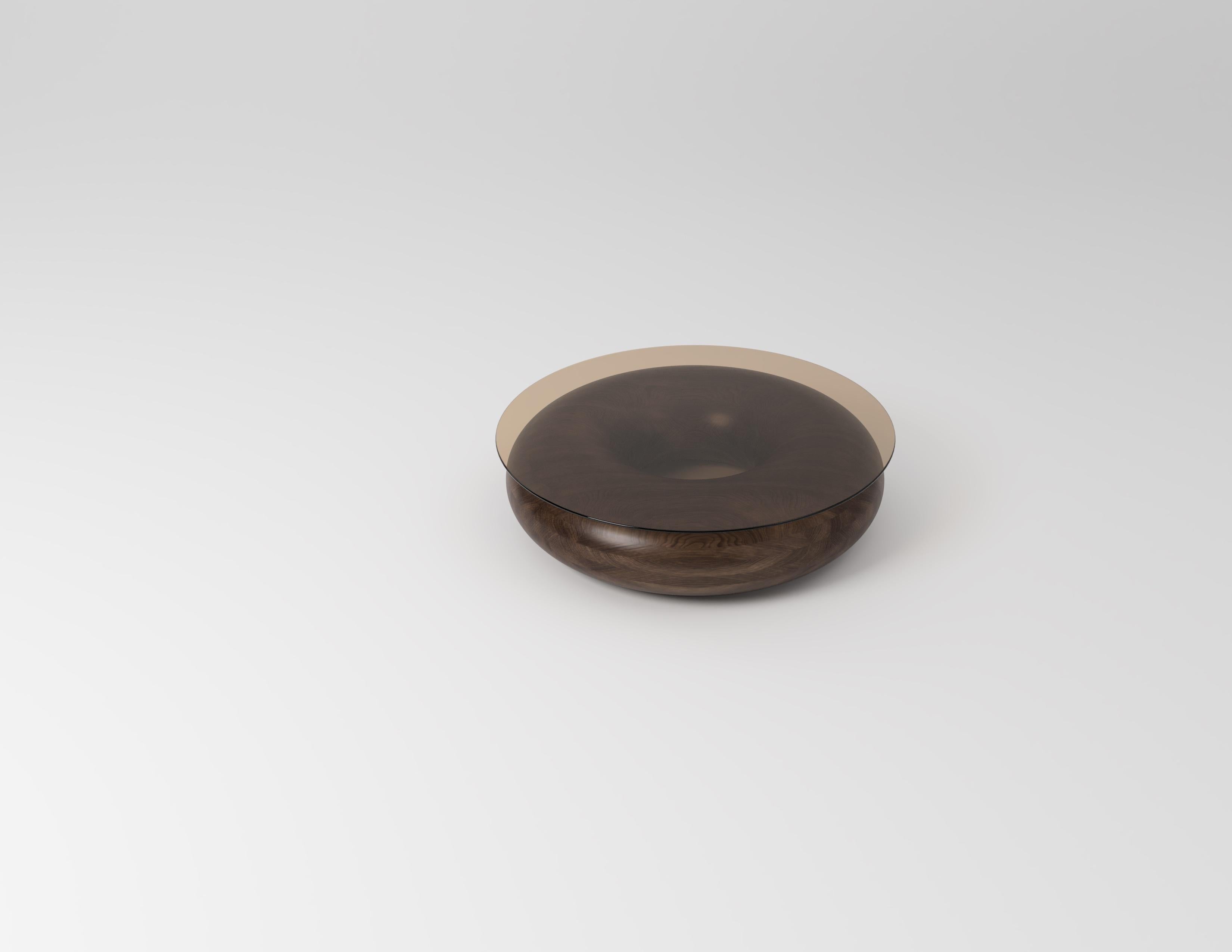 Doughnut Walnut Coffee Table by Studio TOOJ en Nuevo estado para la venta en Geneve, CH
