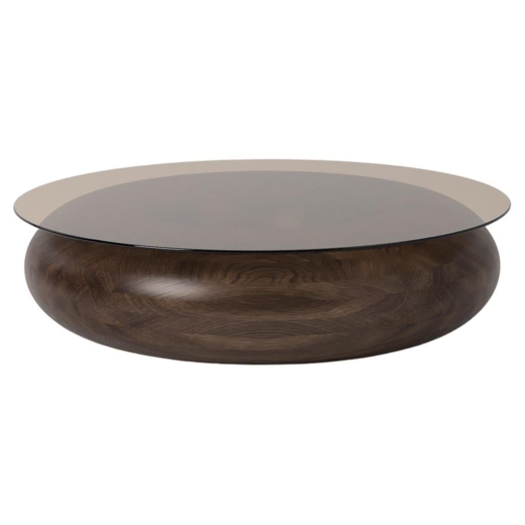 Doughnut Walnut Coffee Table by Studio TOOJ