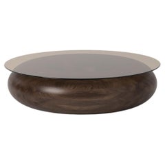 Doughnut Walnut Coffee Table by Studio TOOJ