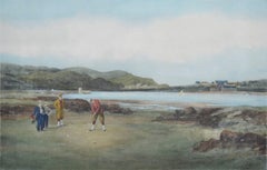 "The Putting Green" - Paesaggio figurativo