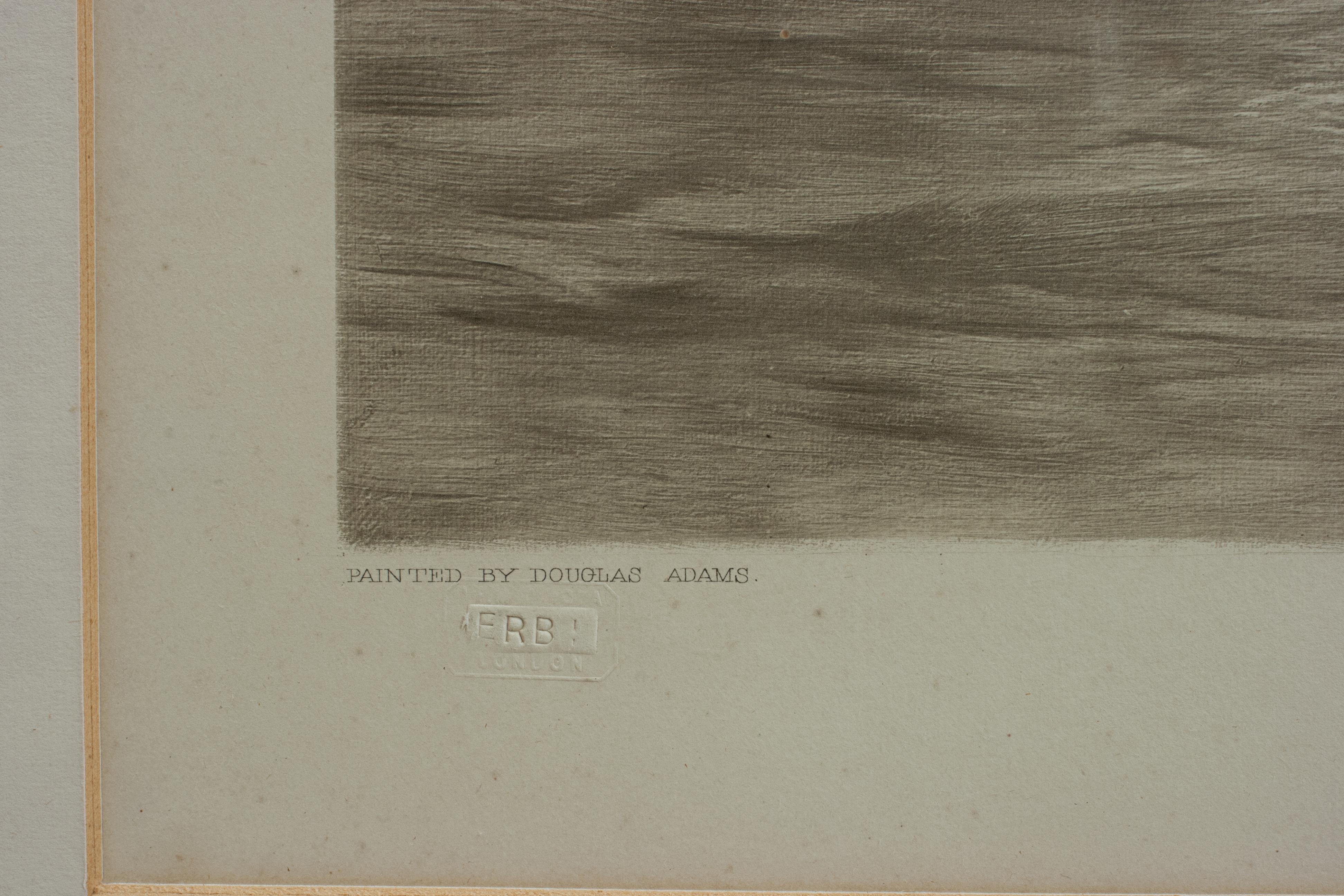 Douglas Adams Sea Trout Fishing Photogravure 2