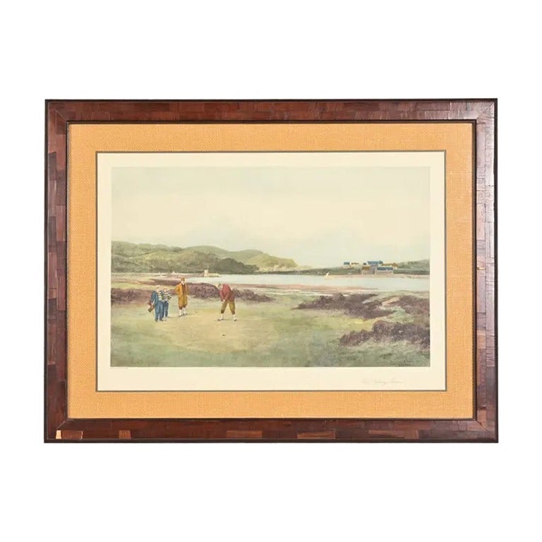 Douglas Adams "The Putting Green" Framed Print
