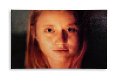 Areil in Candle Light by Douglas Leon Cartmel Large Oil Painting on Linen 2005