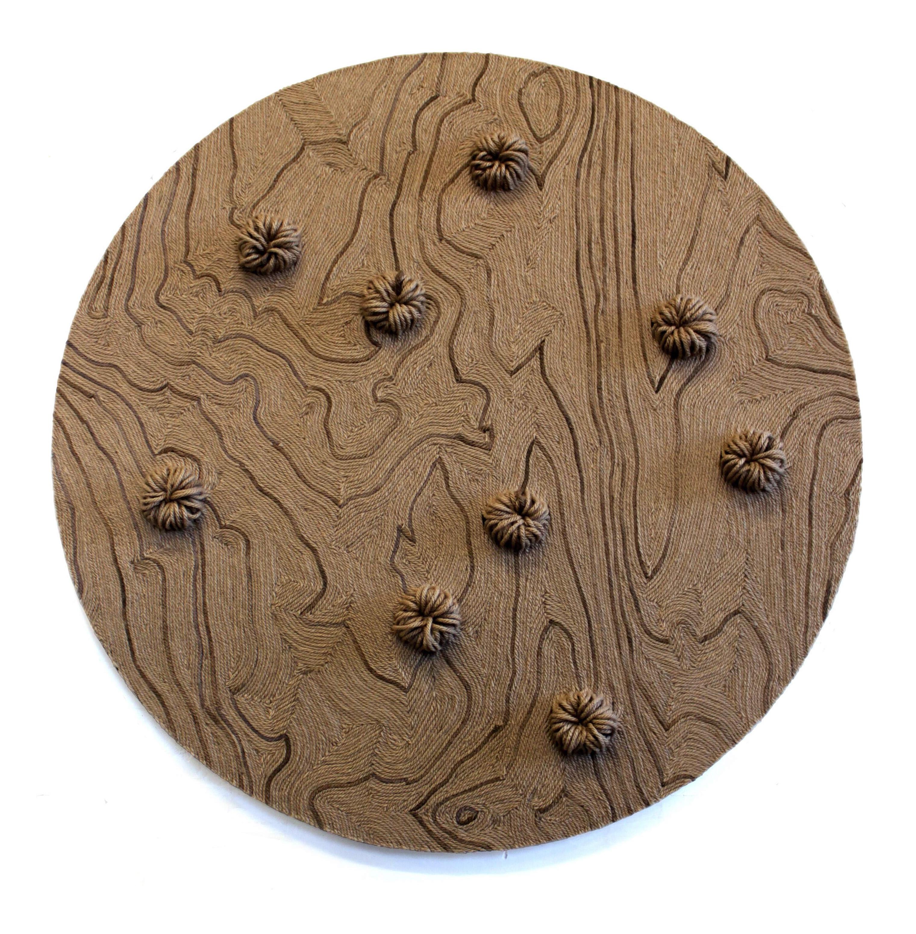 Douglas Dale "Cross Stitch", Contemporary, Mixed Media Art, Textile