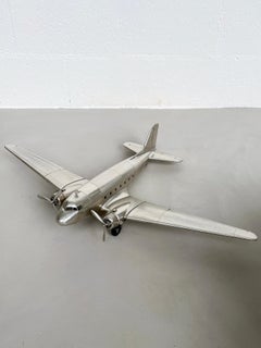 Douglas Dc-3 Aircraft Model, Big Size, Richly Detailed, Streamlined Metal Plane
