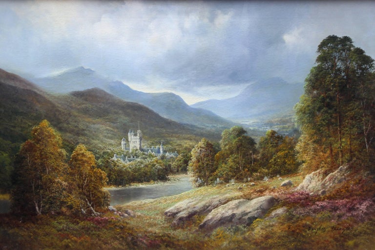 Douglas Falconer Balmoral British art landscape oil painting Queen