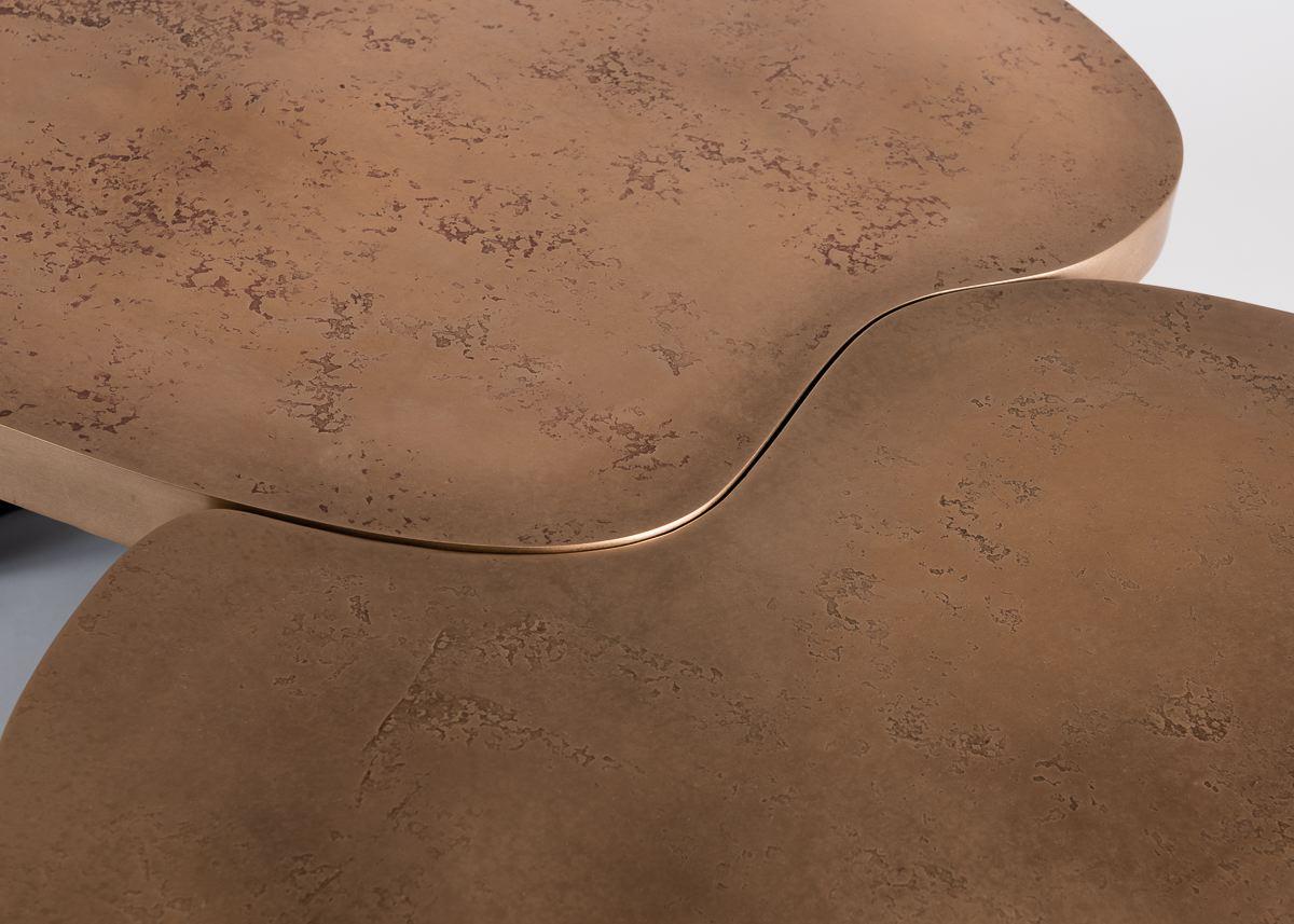 Douglas Fanning, Beans, Contemporary Bronze Coffee Table, Vereinigte Staaten, 2019 (amerikanisch) im Angebot