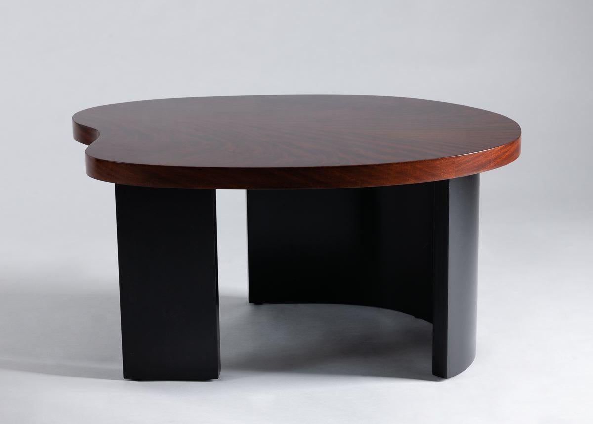 Mahogany Douglas Fanning, Bean, Contempory Coffee Table, United States, 2019 For Sale