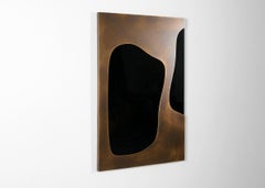 Douglas Fanning, Bronce y cristal, Espejo contemporáneo, Estados Unidos, 2024