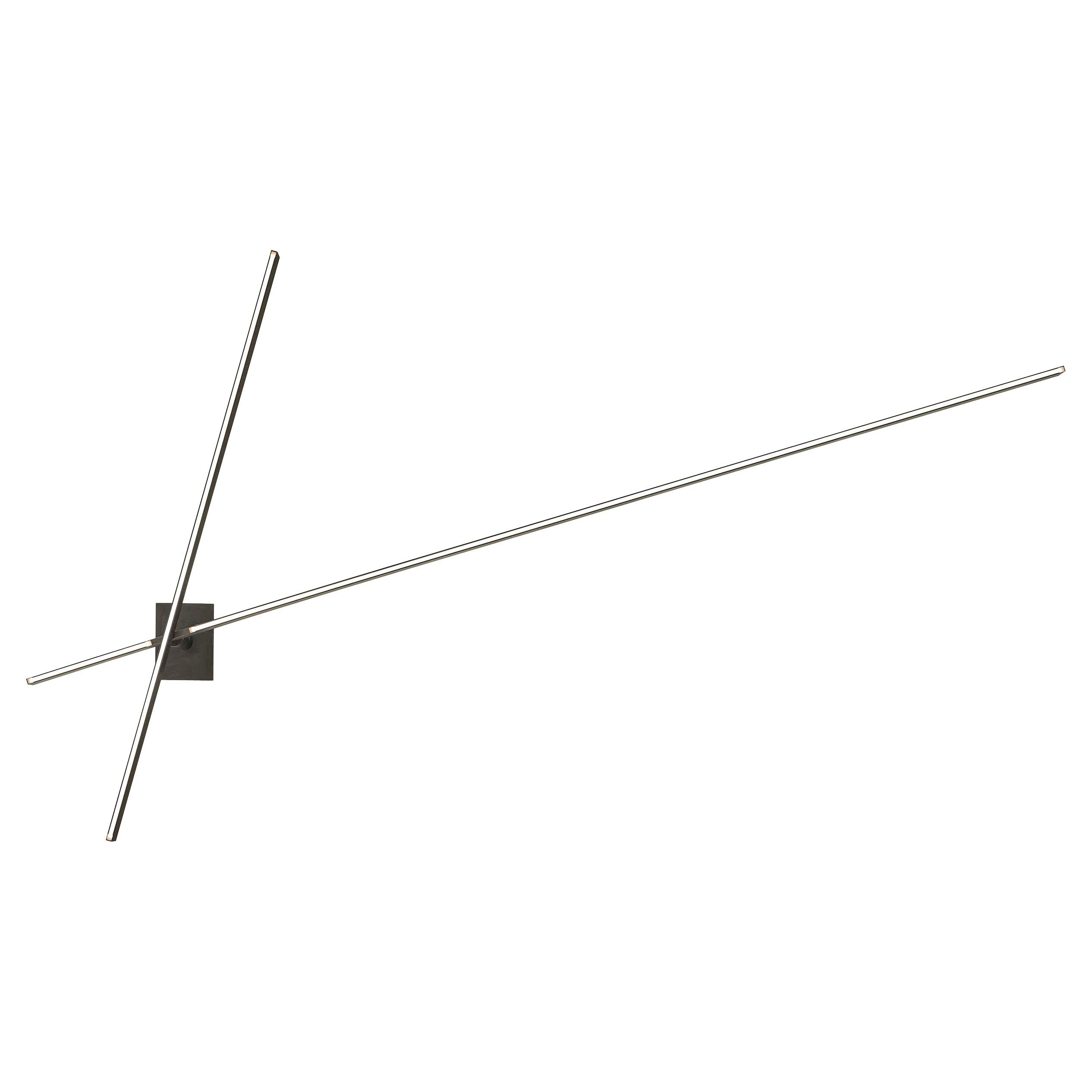 Douglas Fanning, Contemporary Blackened Steel Sconce, United States, 2019