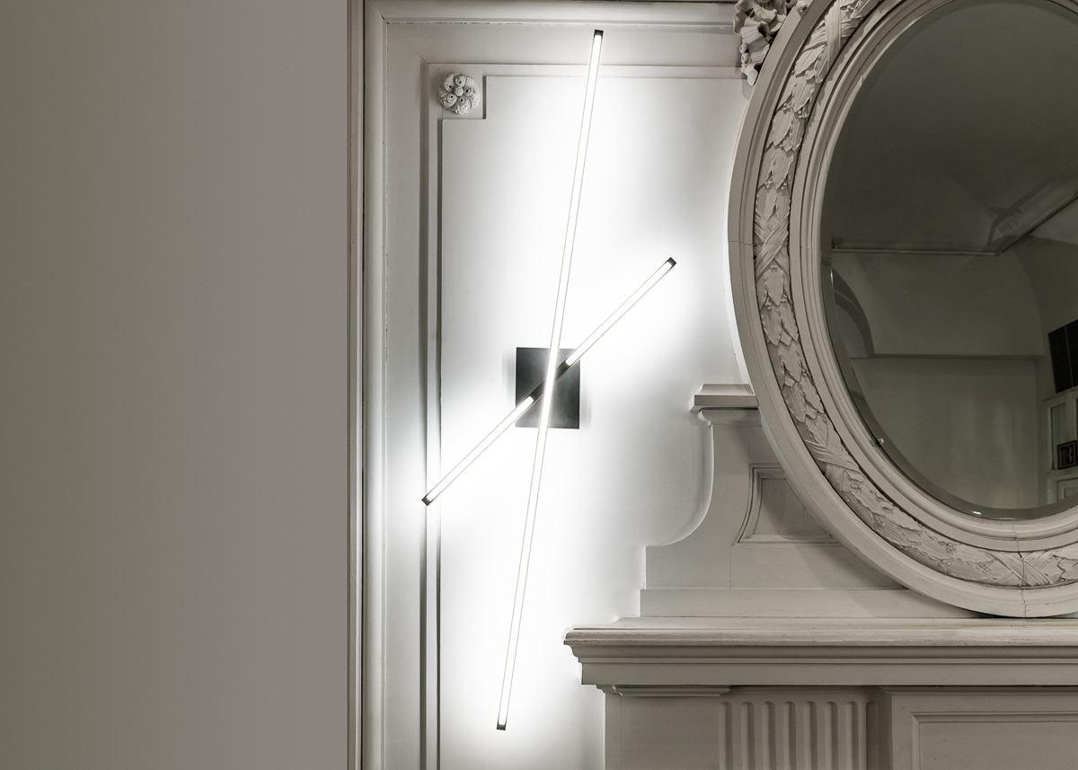 Douglas Fanning, Contemporary Sconce aus gebürsteter Bronze, Vereinigte Staaten, 2019 (amerikanisch) im Angebot