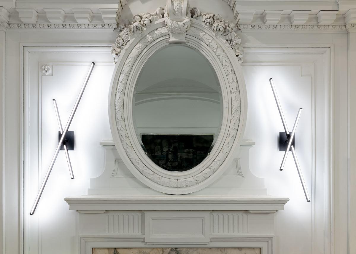 Douglas Fanning, Contemporary Sconce aus gebürsteter Bronze, Vereinigte Staaten, 2019 im Zustand „Gut“ im Angebot in New York, NY