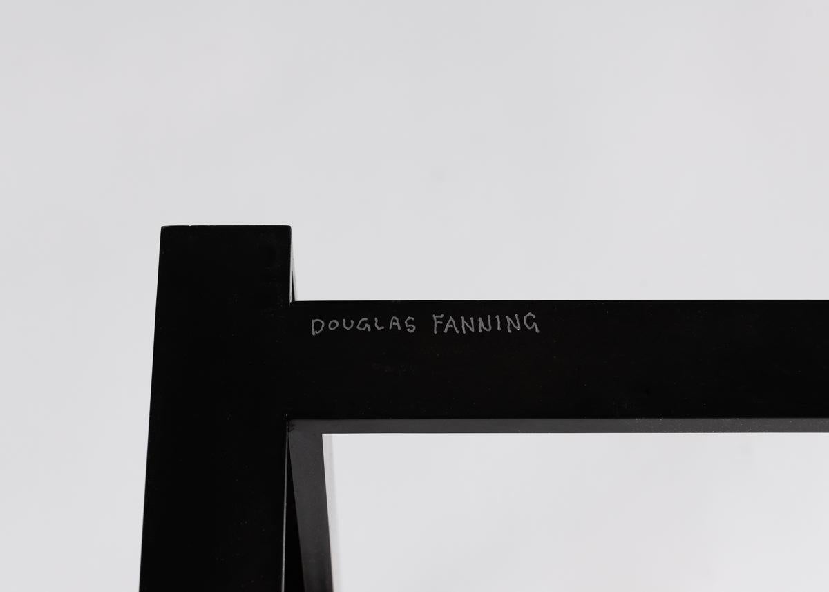 Blackened Douglas Fanning, Hillock Un, Contemporary Cocktail Table, United States, 2019 For Sale