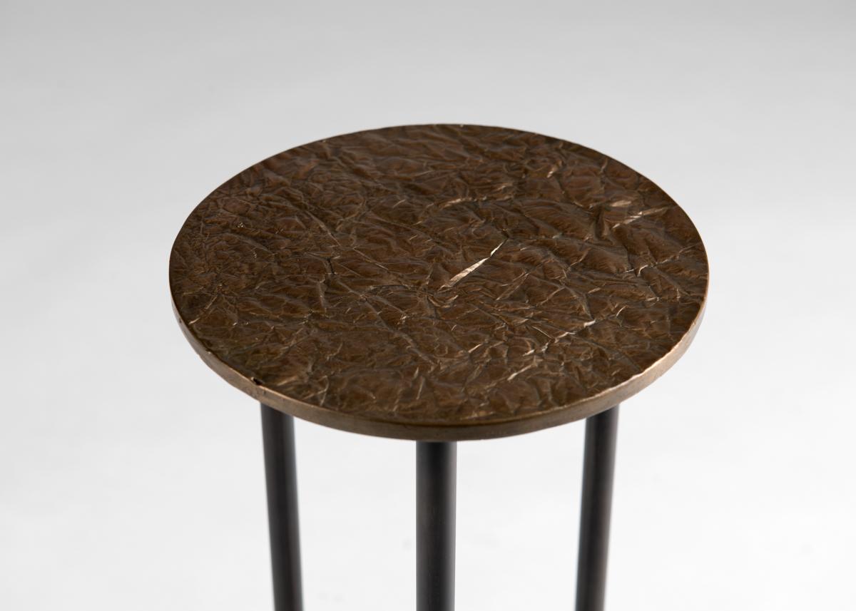 American Douglas Fanning, Geometry Series, Circular #1, Hillock Cocktail Table, US, 2020 For Sale