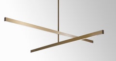 Douglas Fanning, Mobile 2 Tier, Contemporary Brass Ceiling Light, US, 2020