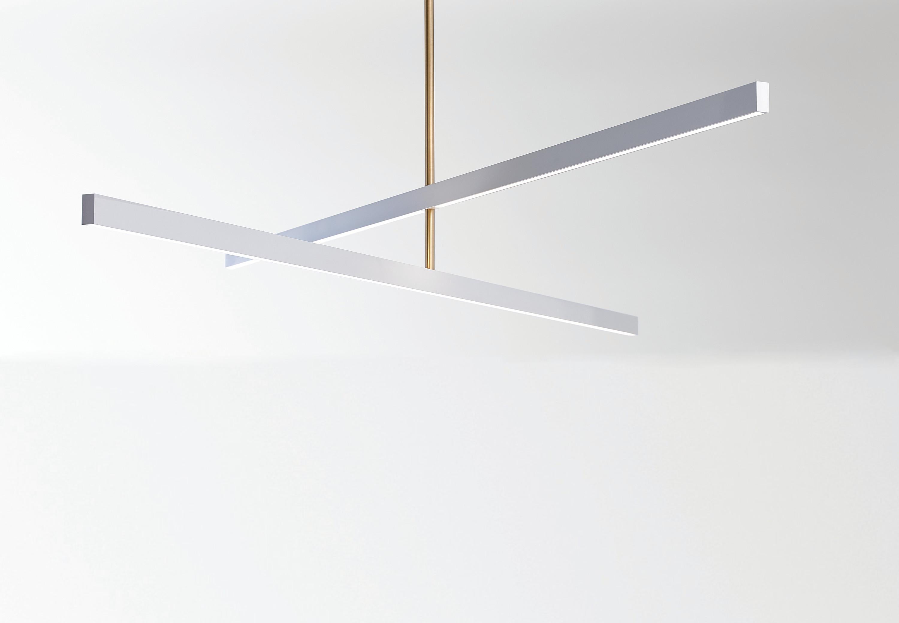 Douglas Fanning, Mobile 2 Tier, Plafoniera contemporanea in ottone, Stati Uniti, 2020 In condizioni ottime in vendita a New York, NY